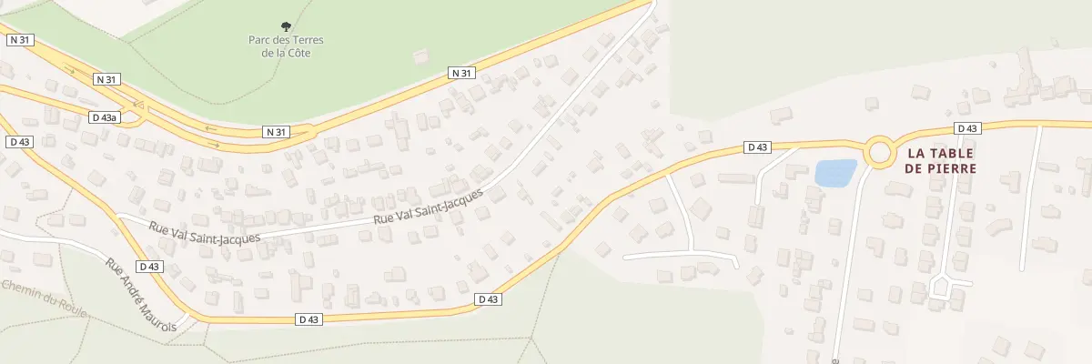 Plan du 42 Rue Val Saint Jacques à Darnétal