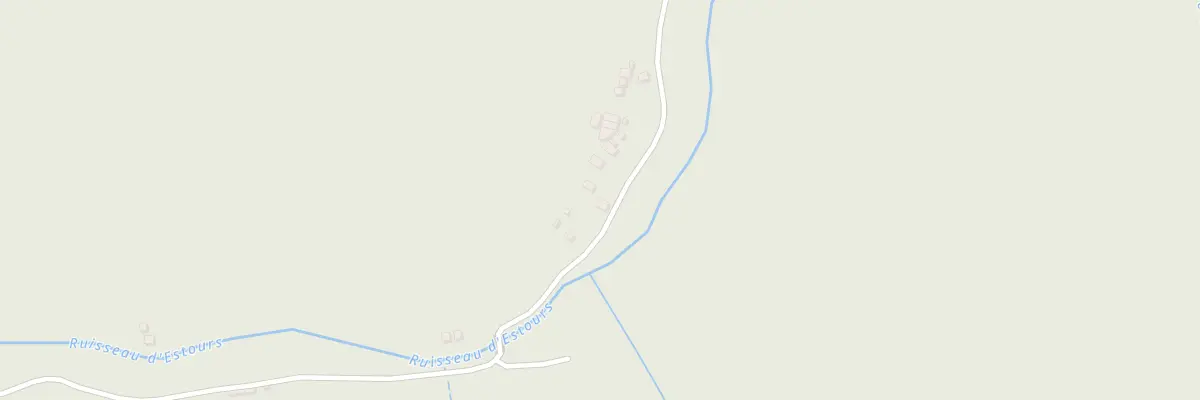 Plan du 527 Estours à Seix