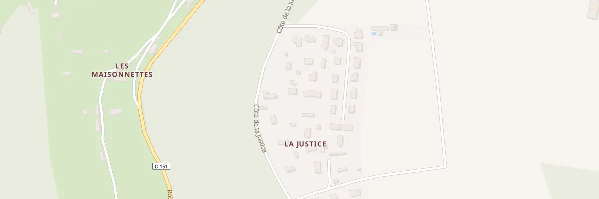 Plan du 341 Côte de la Justice à Fontaine-le-Bourg