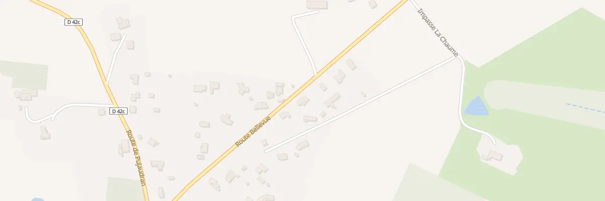Plan du 1593 Rte Bellevue à Mérenvielle