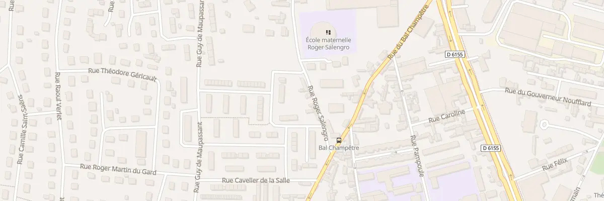 Plan du 11 Rue Roger Salengro à Louviers