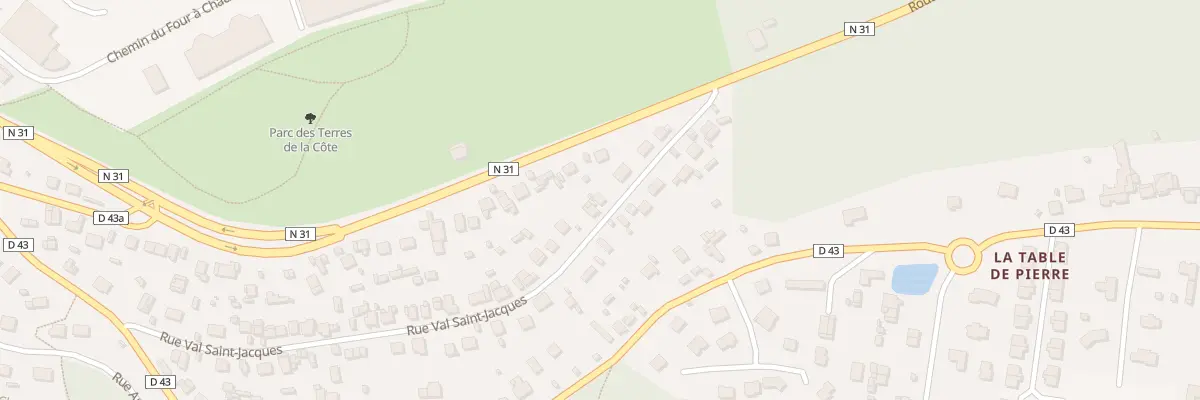 Plan du 61 Rue Val Saint Jacques à Darnétal