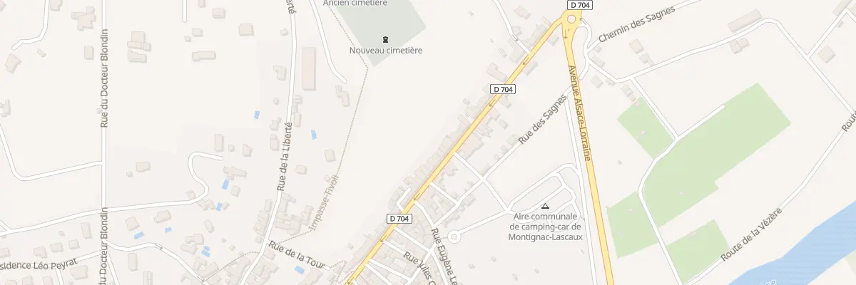 Plan du 63 Rue de Juillet à Montignac-Lascaux