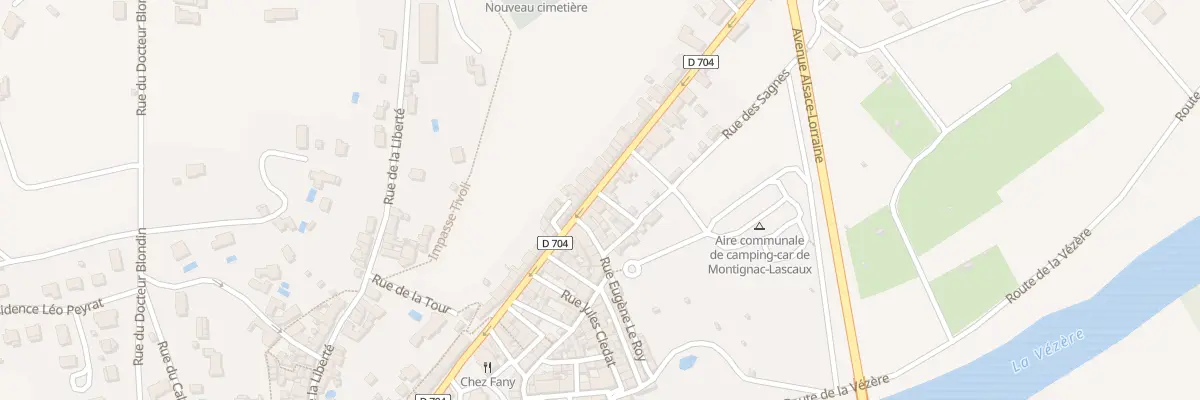 Plan du 52 Rue de Juillet à Montignac-Lascaux