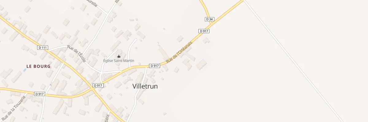 Plan du 10 Rue de l’Orléanais à Villetrun