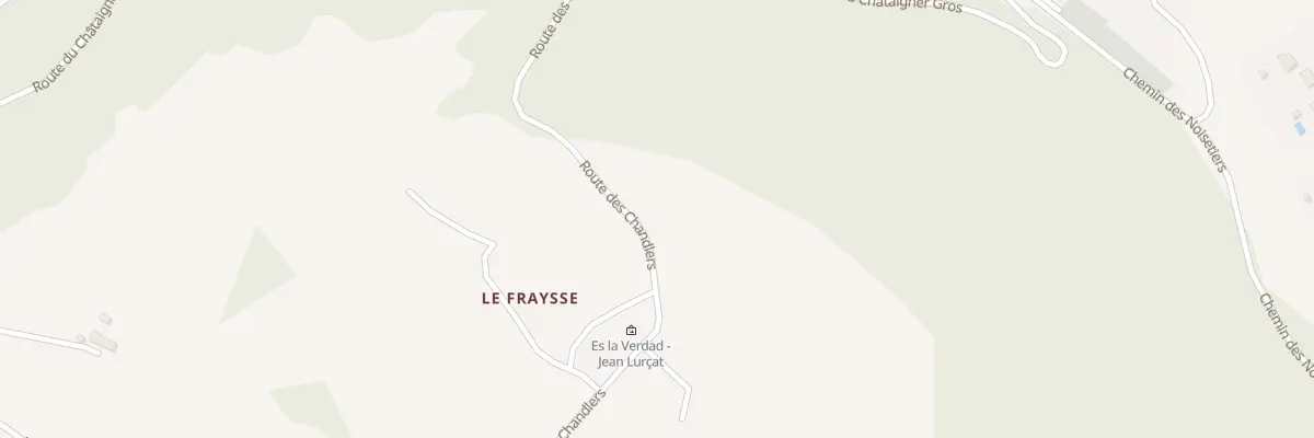 Plan du 143 Croix du Fraysse à Saint-Cybranet