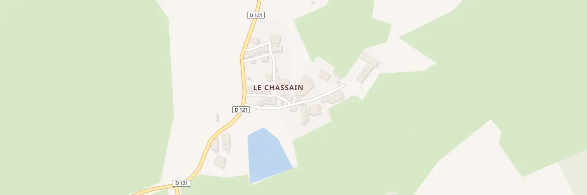 Plan du 5148 Le Chassain à Droux