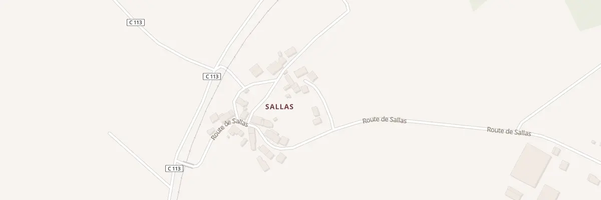 Plan du 7 Sallas à Nexon