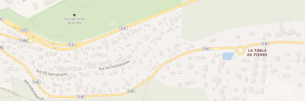 Plan du 44 Rue Val Saint Jacques à Darnétal