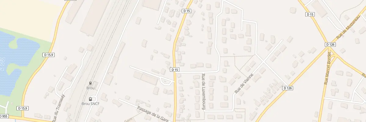 Plan du 66 Rue de Frazé à Brou