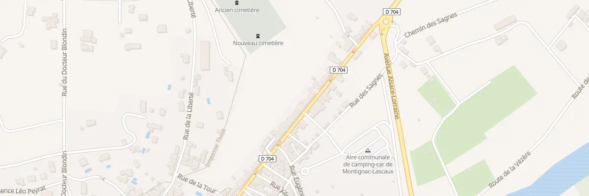 Plan du 69 Rue de Juillet à Montignac-Lascaux