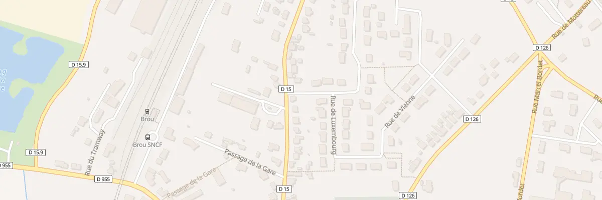 Plan du 62 Rue de Frazé à Brou