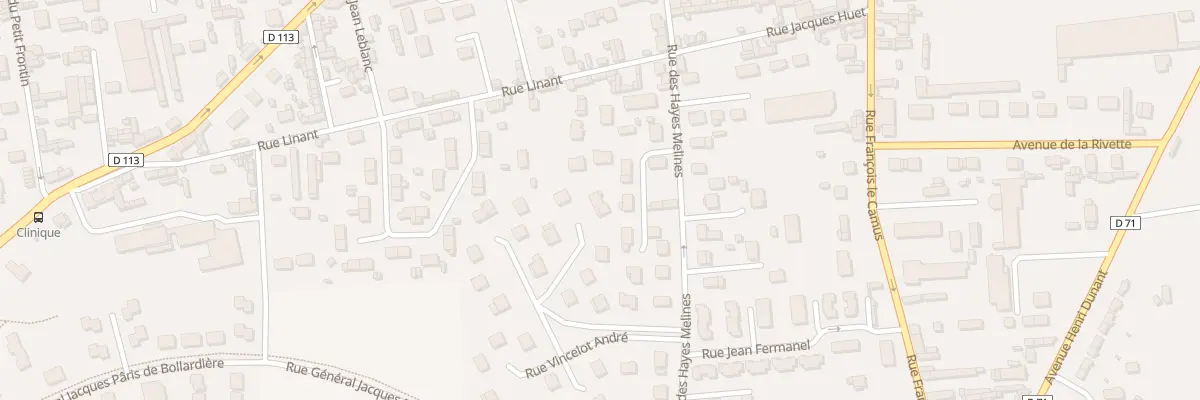 Plan du 11 Rue Vincelot André à Louviers