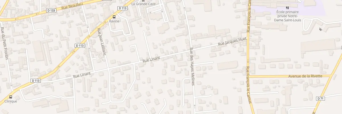 Plan du 6 Rue Linant à Louviers