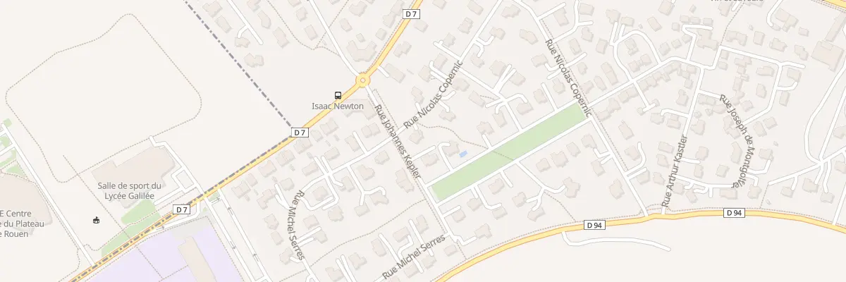 Plan du 21 Rue Nicolas Copernic à Franqueville-Saint-Pierre