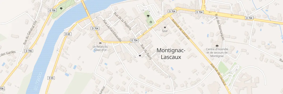 Plan du 2 Rue du Barry à Montignac-Lascaux