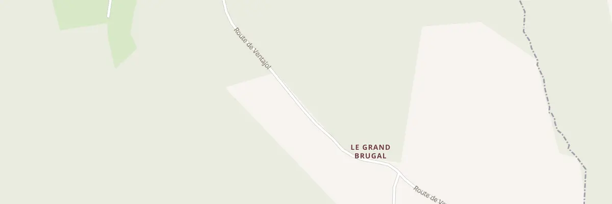 Plan du 570 Rte de Ventajol à Saint-André-d’Allas