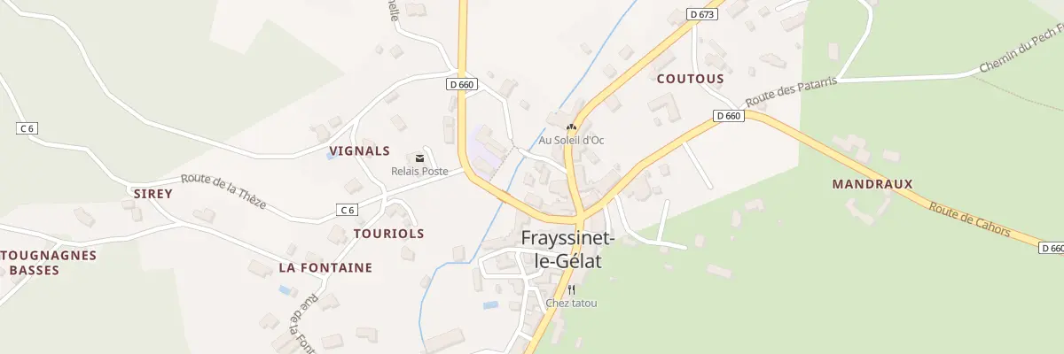 Plan du 5054 Frayssinet à Frayssinet-le-Gélat
