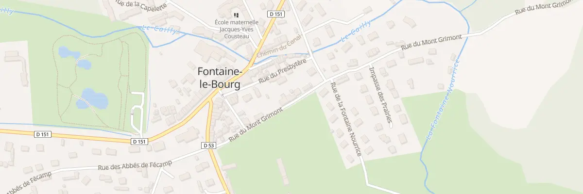 Plan du 157 Rue du Mont Grimont à Fontaine-le-Bourg