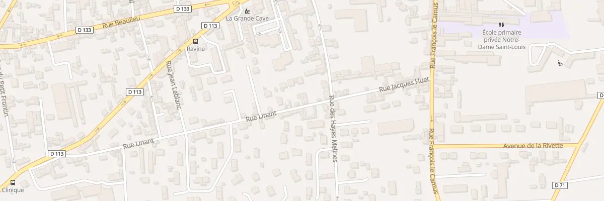 Plan du 7 Rue Linant à Louviers