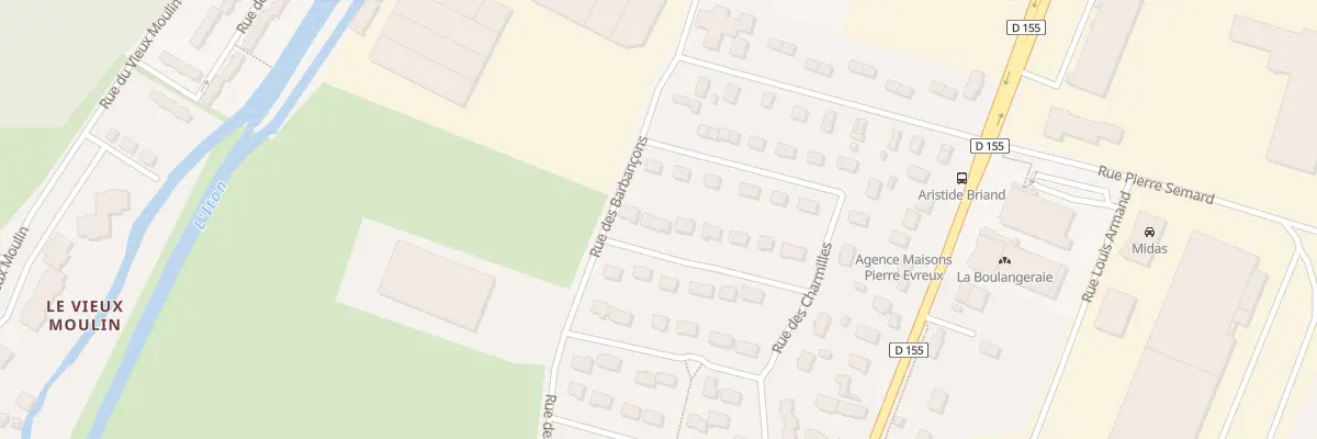Plan du 4 Rue des Erables à Gravigny