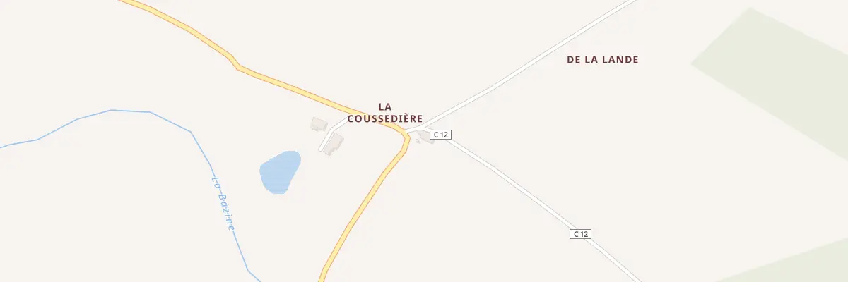 Plan du 26 La Coussediere à Saint-Junien-les-Combes