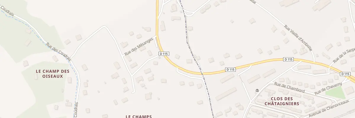 Plan du 54 Rte d’Amboise à Chissay-en-Touraine