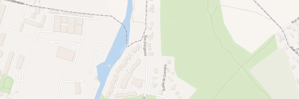 Plan du 46 Rue d’Argence à Évreux