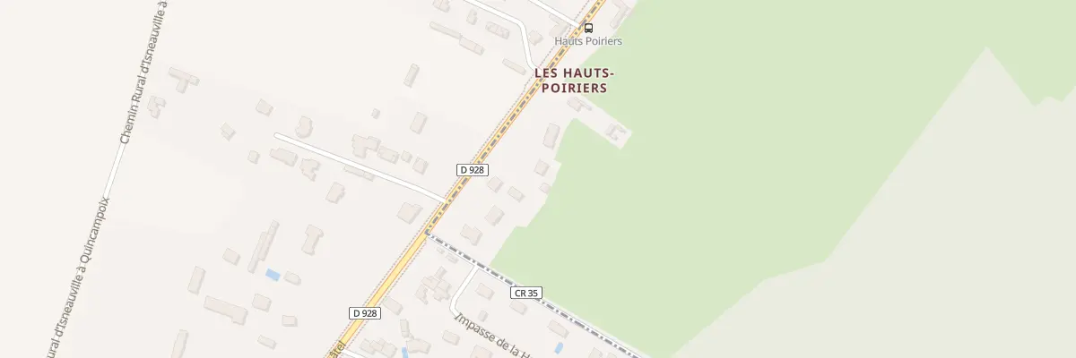Plan du 90 Rte de Neufchâtel à Quincampoix