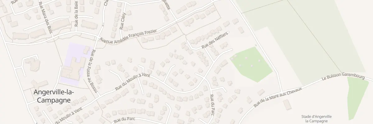 Plan du 3 Pl des Aubépines à Angerville-la-Campagne