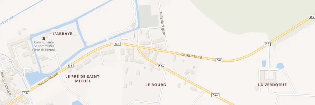 Plan du 30 Rue du Prieuré à Saint-Michel-en-Brenne