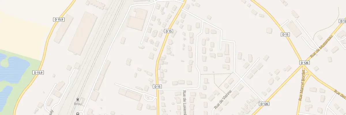 Plan du 78 Rue de Frazé à Brou