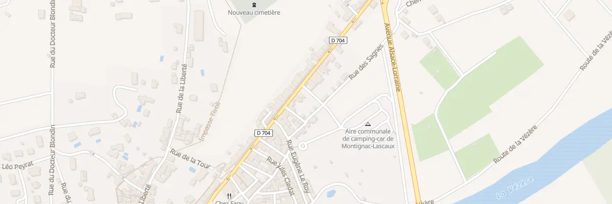 Plan du 60 Rue de Juillet à Montignac-Lascaux