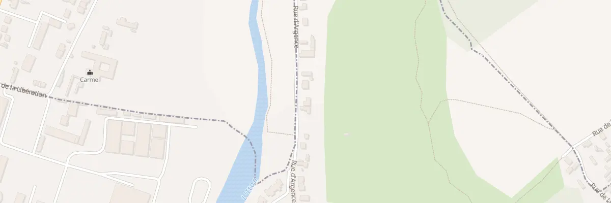Plan du 56 Rue d’Argence à Évreux