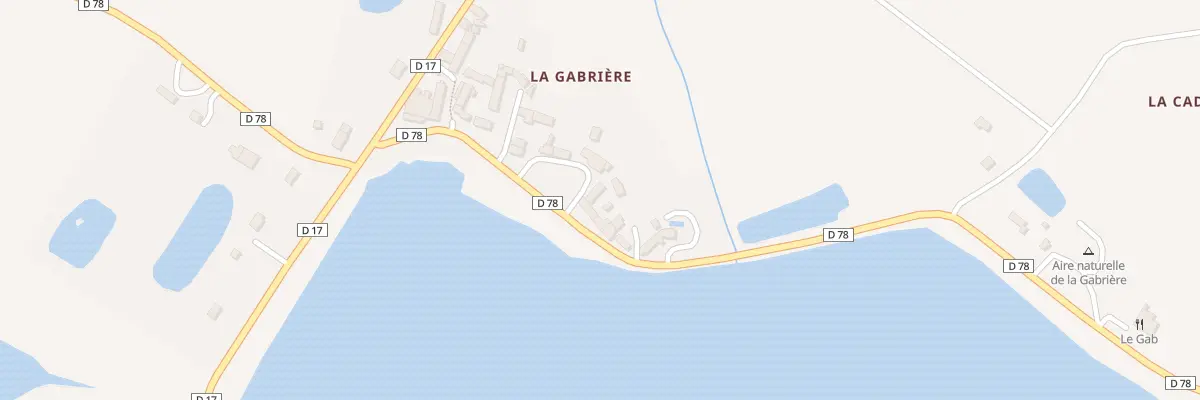 Plan du 40 La Gabriere à Lingé
