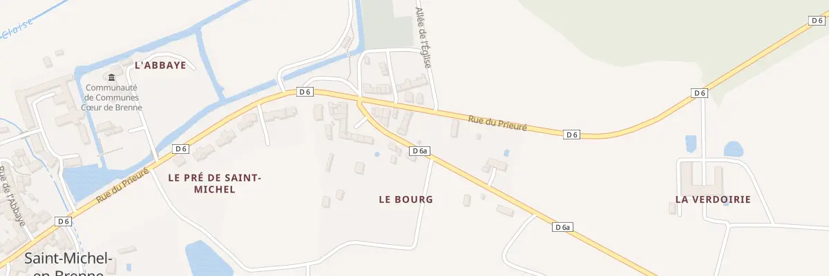 Plan du 7 Rue de la Brenne à Saint-Michel-en-Brenne