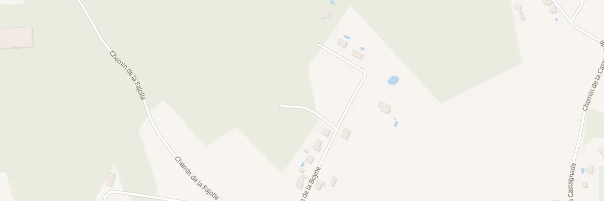Plan du 197 Che de la Boyne à Saint-André-d’Allas