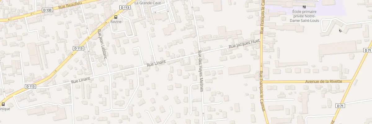Plan du 4 Rue Linant à Louviers