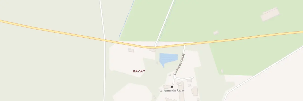 Plan du 5135 Razay à Céré-la-Ronde