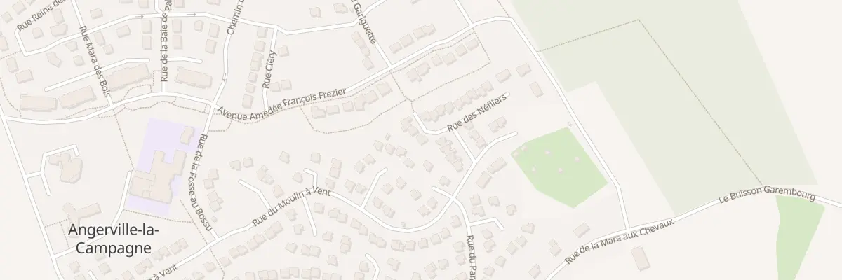 Plan du 9 Rue des Néfliers à Angerville-la-Campagne