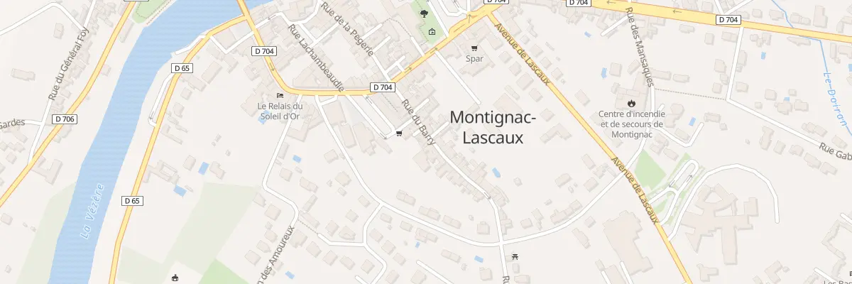 Plan du 16 Rue du Barry à Montignac-Lascaux