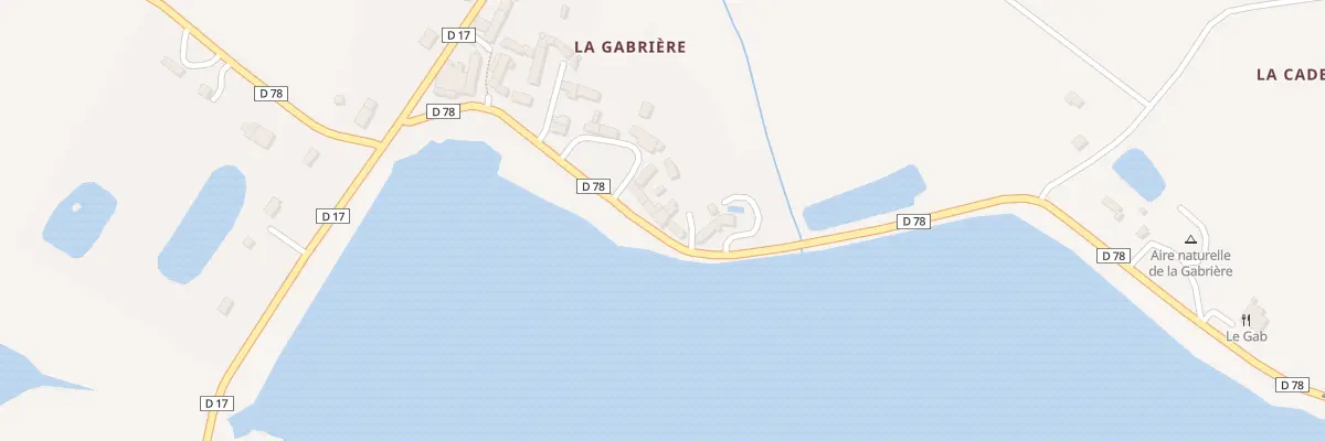 Plan du 34 La Gabriere à Lingé