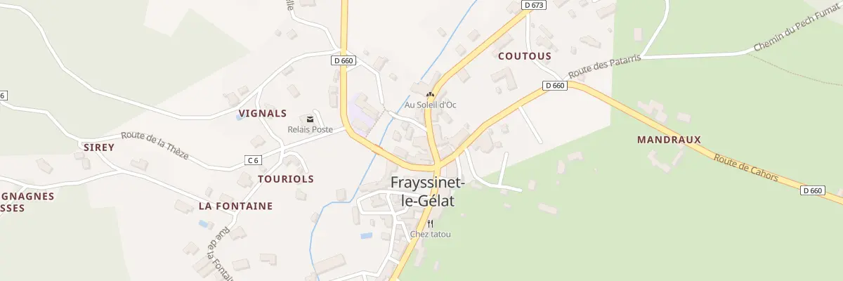 Plan du 5051 Frayssinet à Frayssinet-le-Gélat
