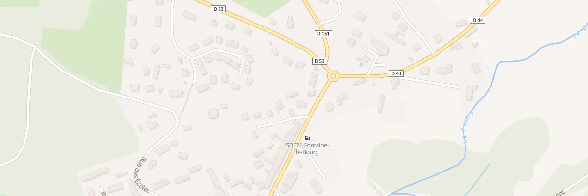 Plan du 811 Rue Delamare Deboutteville à Fontaine-le-Bourg