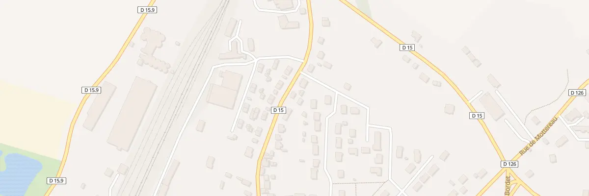 Plan du 90 Rue de Frazé à Brou