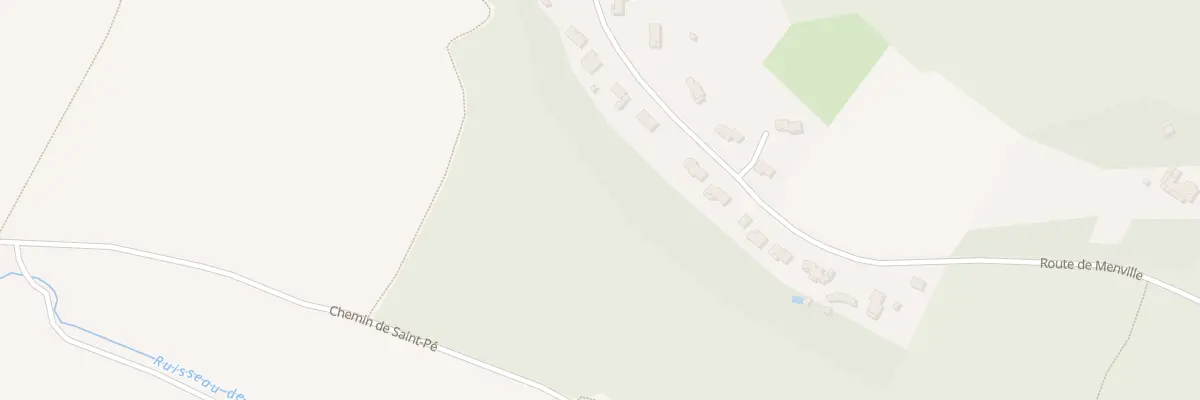 Plan du 1280 Rte de Menville au Castéra
