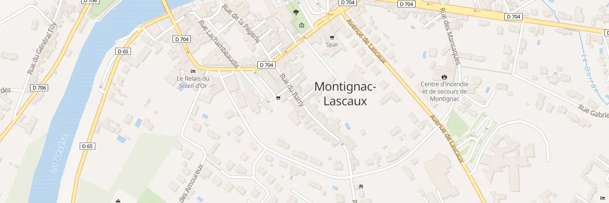 Plan du 21B Rue du Barry à Montignac-Lascaux