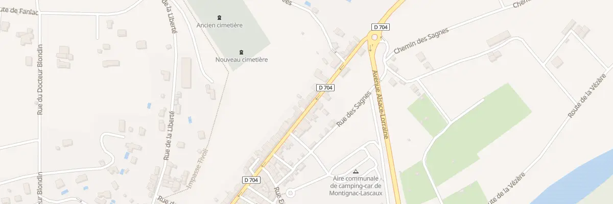 Plan du 79 Rue de Juillet à Montignac-Lascaux