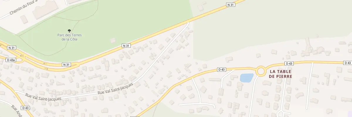 Plan du 54 Rue Val Saint Jacques à Darnétal