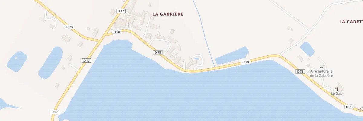 Plan du 38 La Gabriere à Lingé
